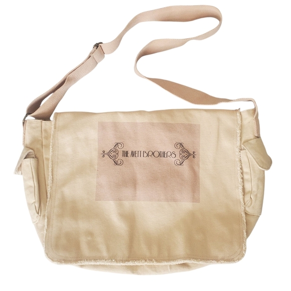 The Avett Brothers Canvas Messenger Bag Adjustable Strap - Picture 2 of 16